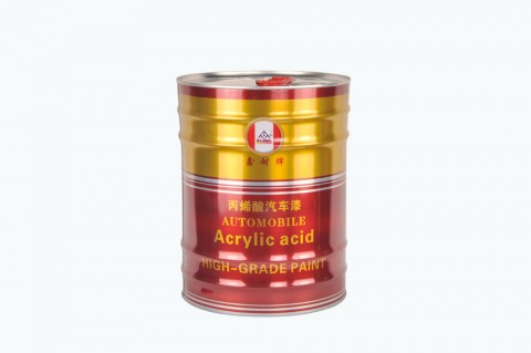 鑫耐 丙烯酸 汽车漆 14kg 红
